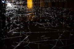 KunstFestSpiele Herrenhausen 2020, Analemma - Lichtinstallation von Yasuhiro Chida, Arne-Jacobsen-Foyer. Foto: Helge Krückeberg